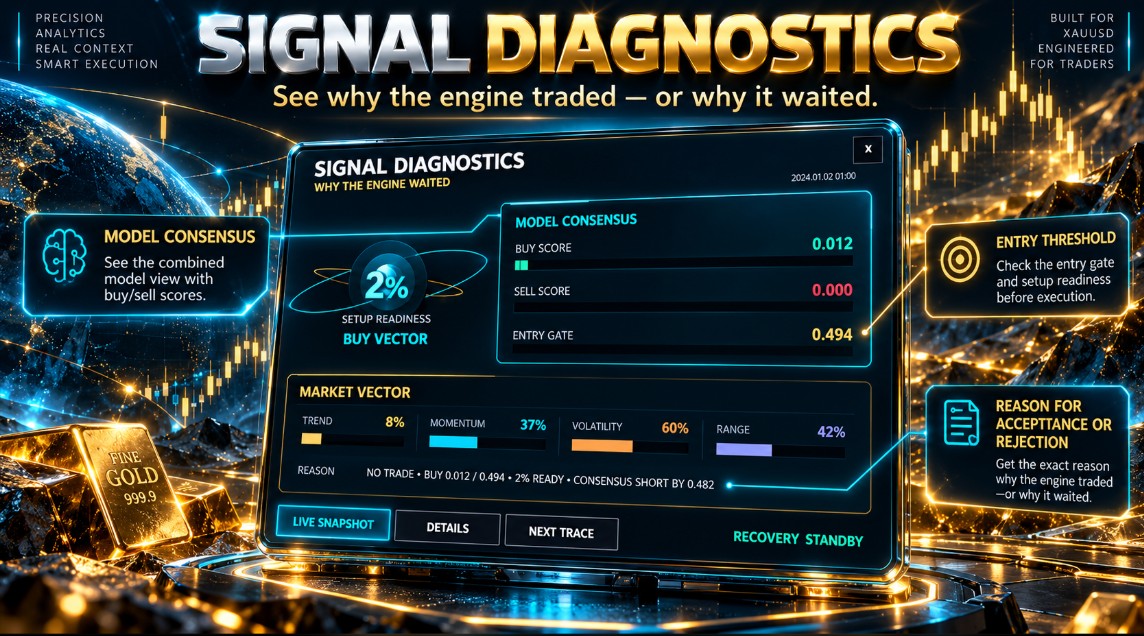 NYXOR GOLD — Signal diagnostics