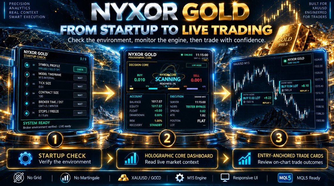 NYXOR GOLD — From startup to trading